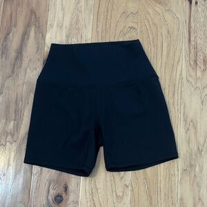 RBX Women's Classic Black Bike Shorts
